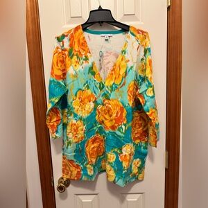 Isaac Mizrahi Live cardigan sweater 1x BRAND NEW!